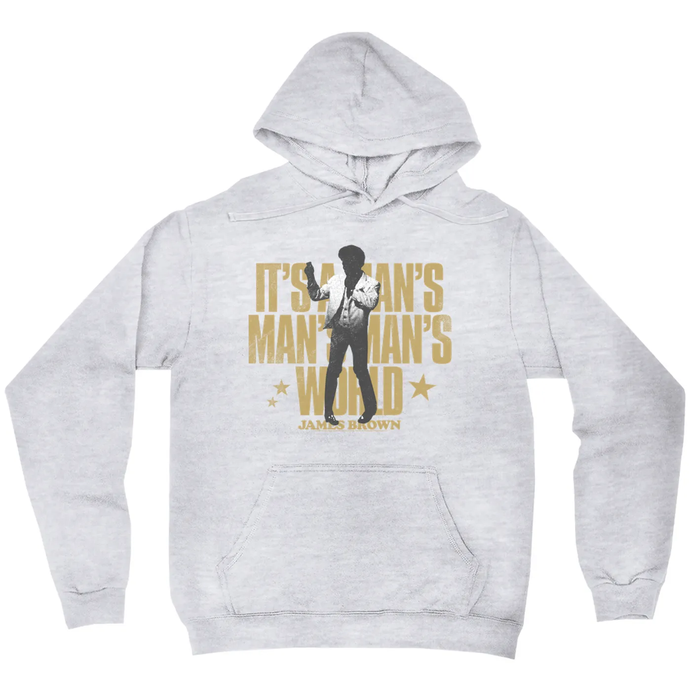 James Brown Hoodie | Man's World Dancing Distressed James Brown Hoodie