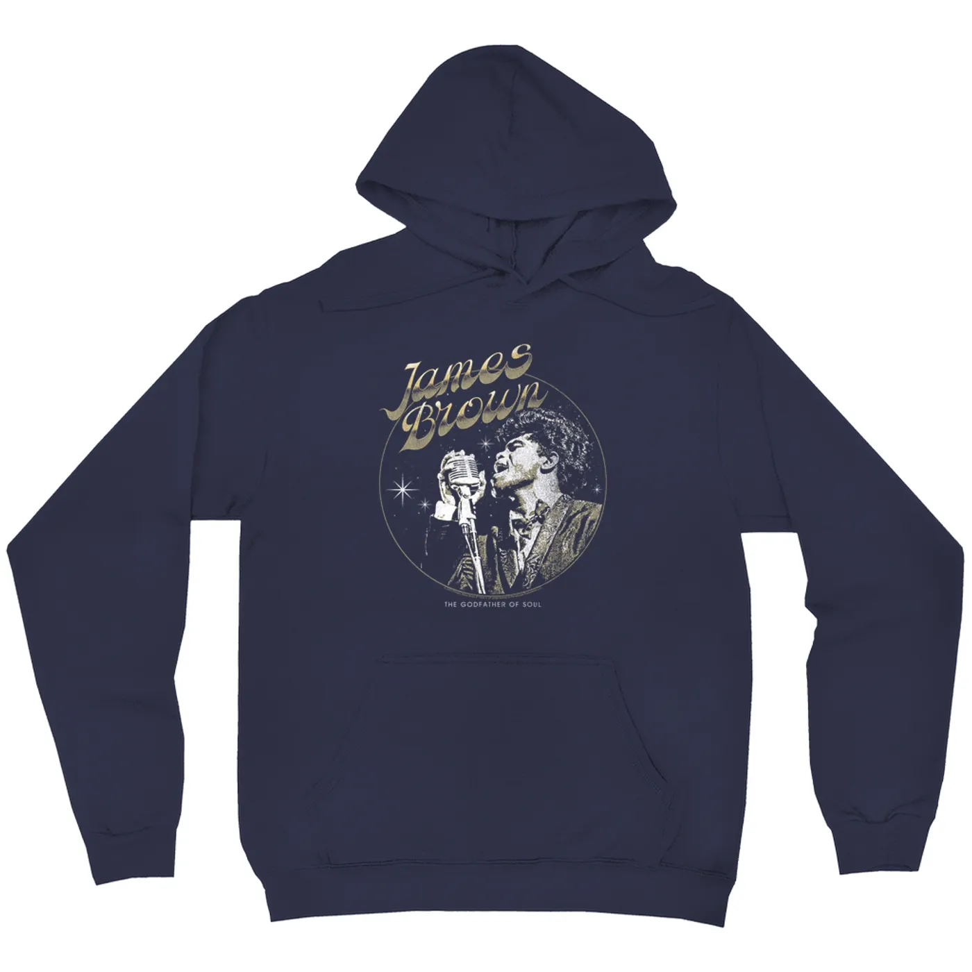 James Brown Hoodie | Vintage Retro Photo Art Distressed James Brown Hoodie