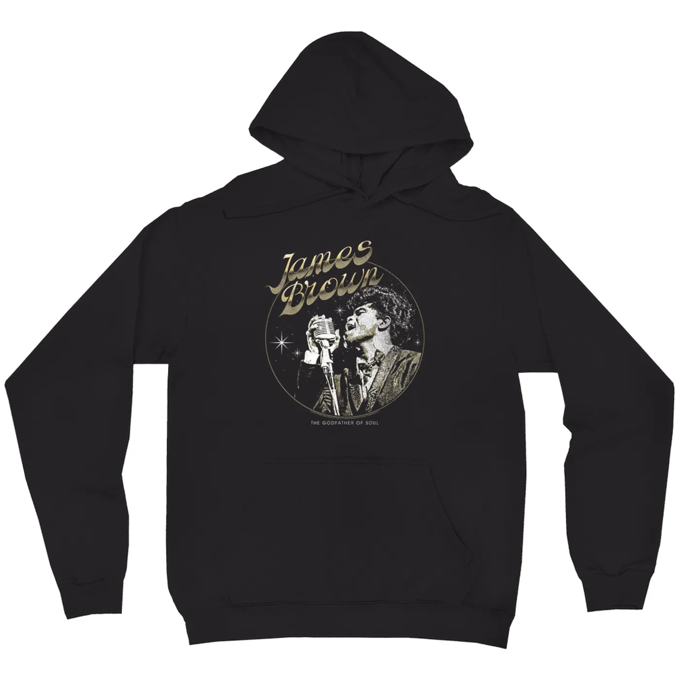 James Brown Hoodie | Vintage Retro Photo Art Distressed James Brown Hoodie