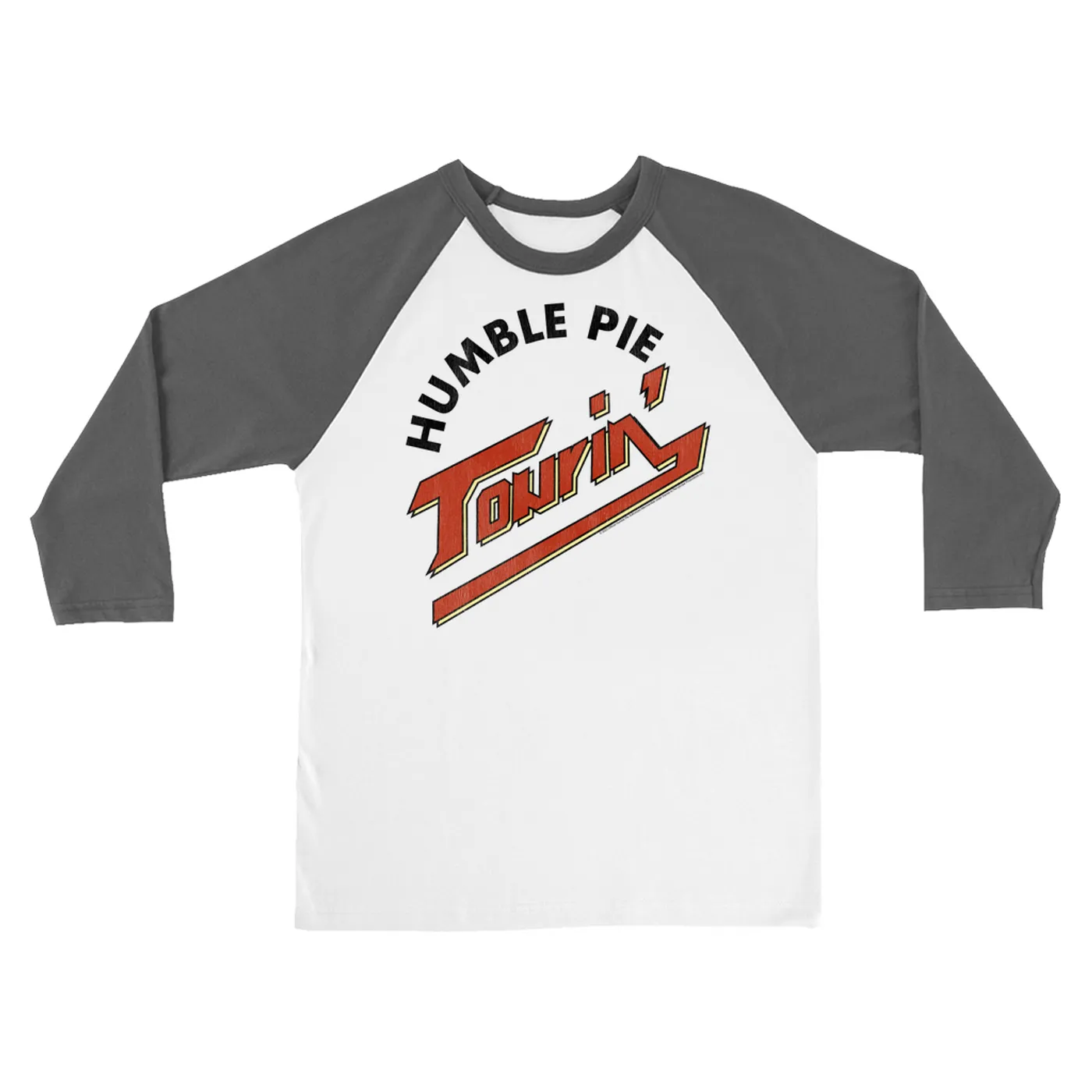 Humble Pie 3/4 Sleeve Baseball Tee | Tourin' Logo Humble Pie Shirt