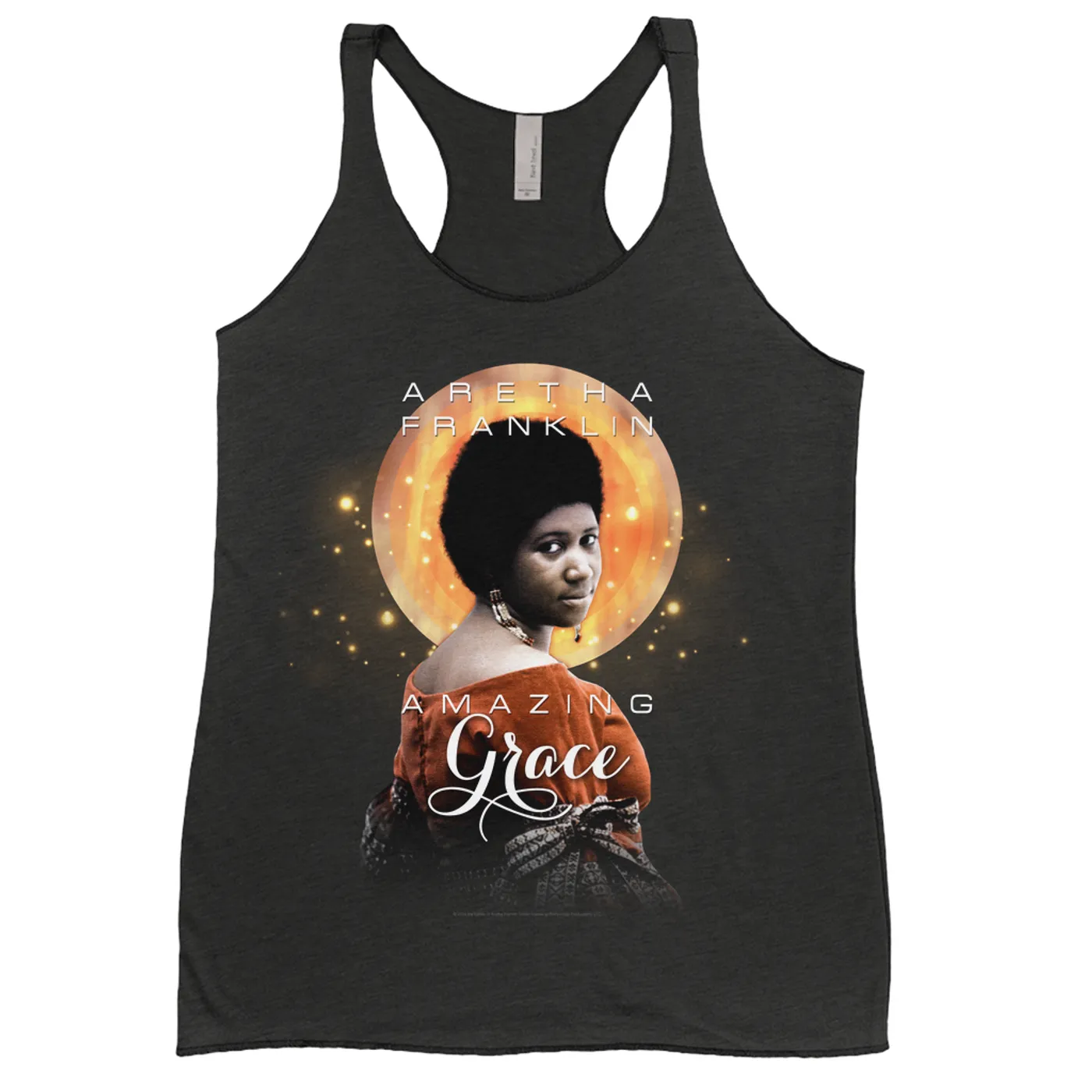 Aretha Franklin Ladies' Tank Top | Aretha Amazing Grace Aretha Franklin Shirt