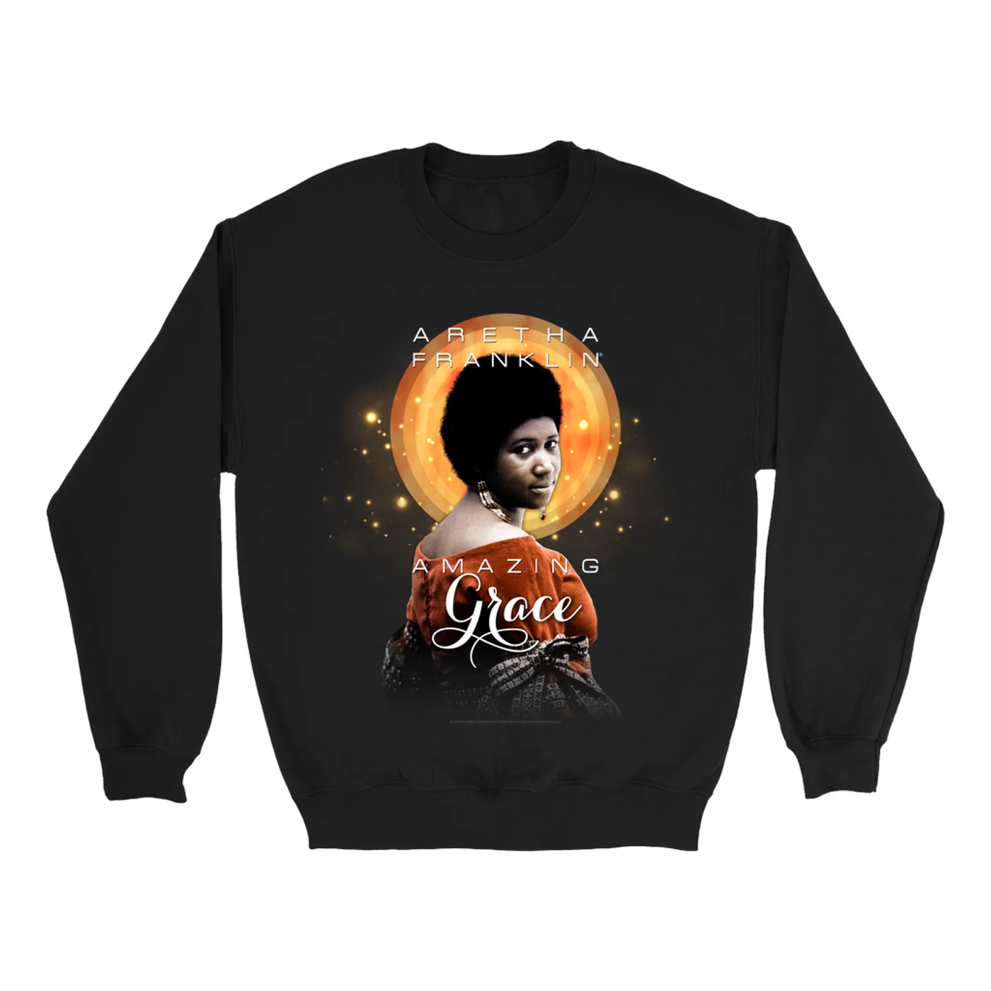 Aretha Franklin Sweatshirt | Aretha Amazing Grace Aretha Franklin Sweatshirt