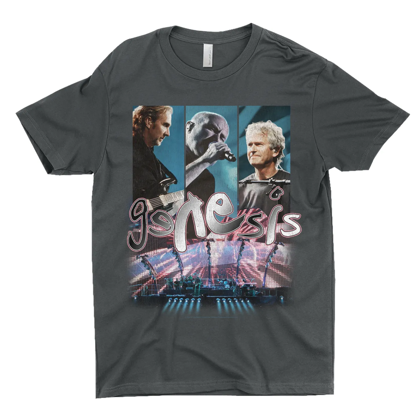 Genesis T-Shirt | Live On Stage Distressed Genesis Shirt