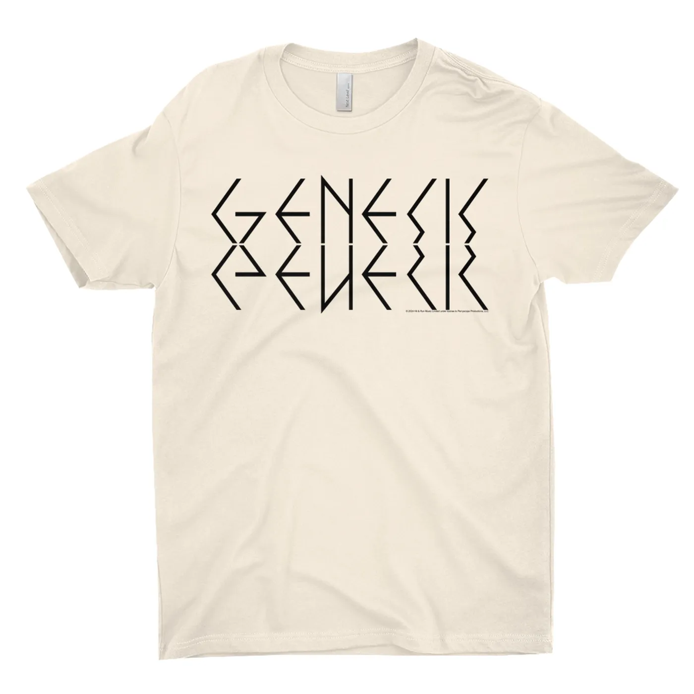 Genesis T-Shirt | Retro Mirrored Logo Genesis Shirt