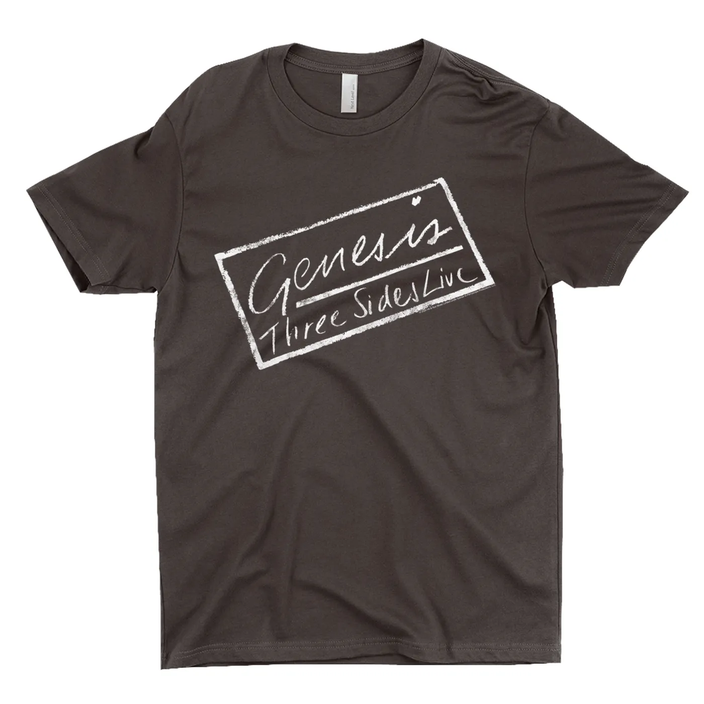 Genesis T-Shirt | Three Sides Lives Album Design Distressed Genesis Shirt