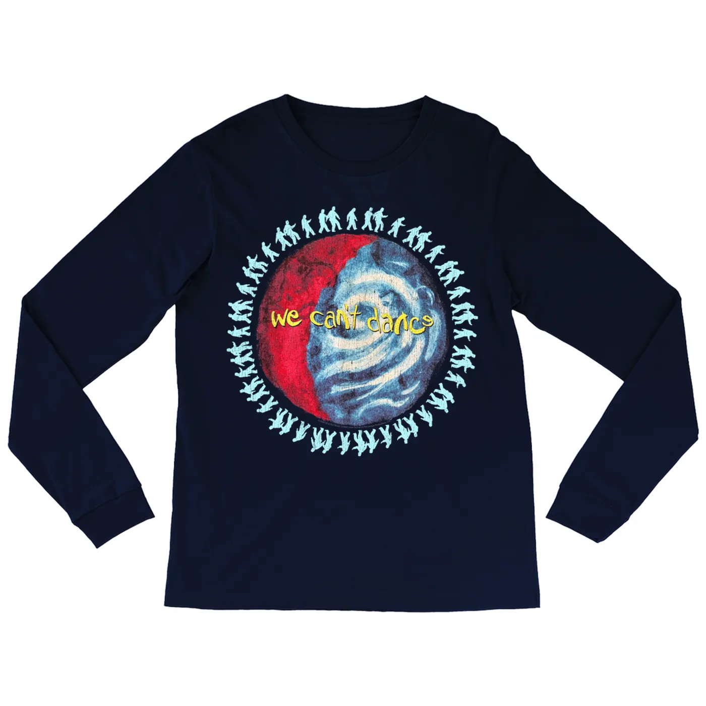 Genesis Long Sleeve Shirt | We Can't Dance Tour Globe Genesis Shirt