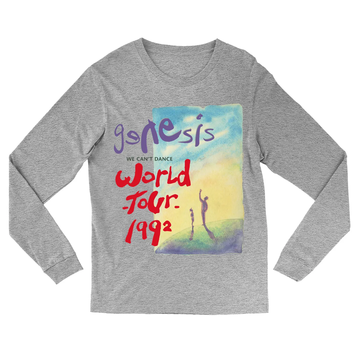 Genesis Long Sleeve Shirt | We Can't Dance Album World Tour 1992 Genesis Shirt