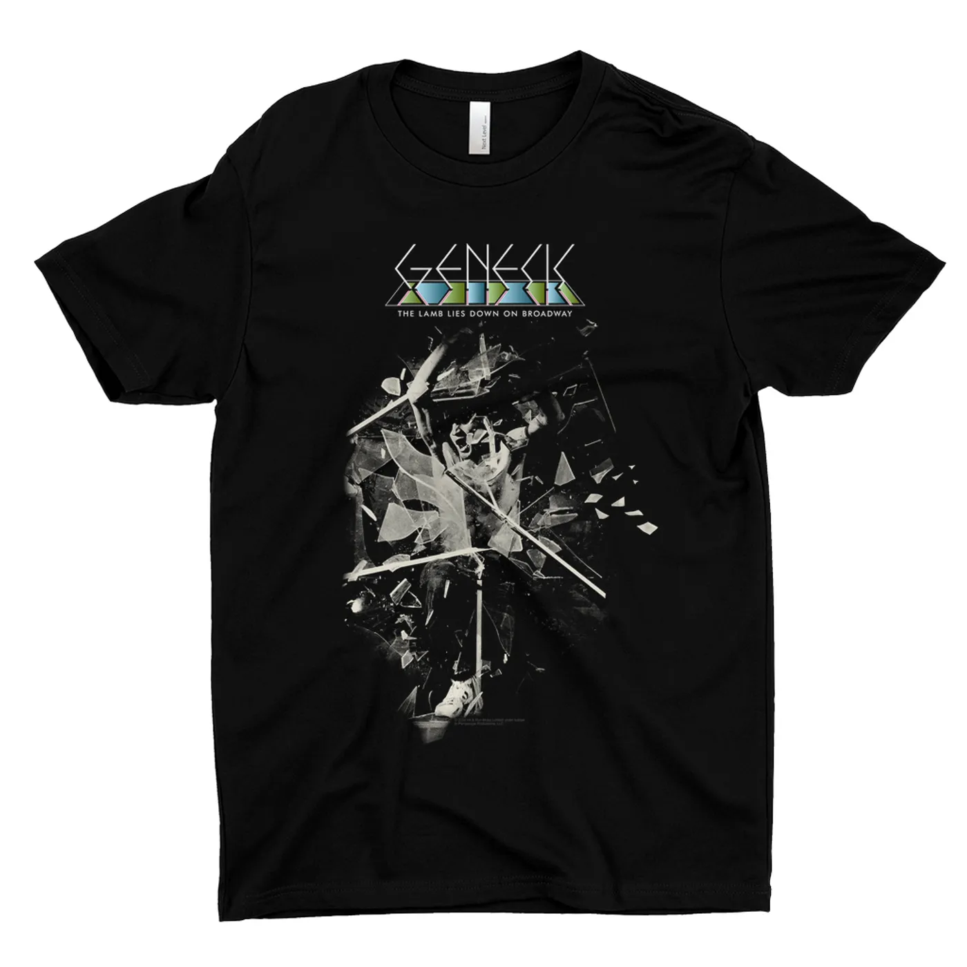 Genesis T-Shirt | The Lamb Lies Down On Broadway Retro Album Design Genesis Shirt
