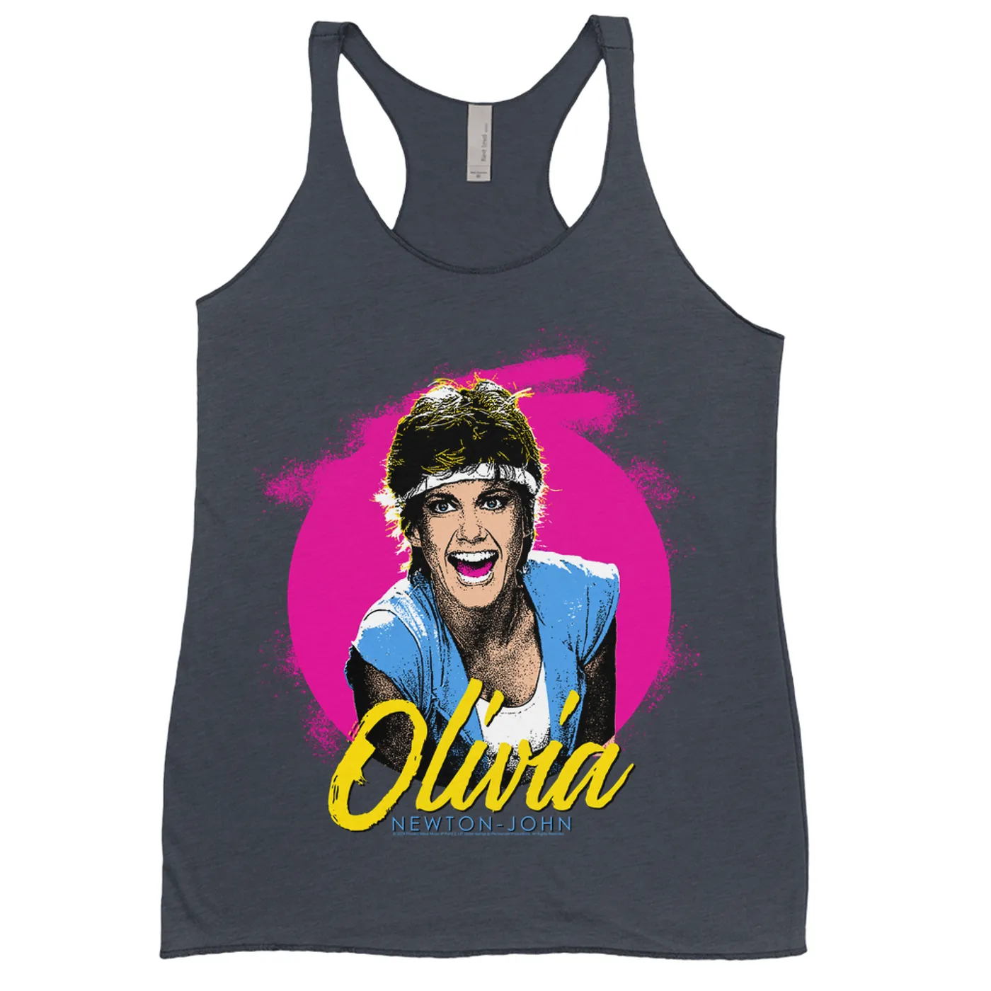 Olivia Newton-John Ladies' Tank Top | Physical Throwback Image Olivia Newton John Shirt