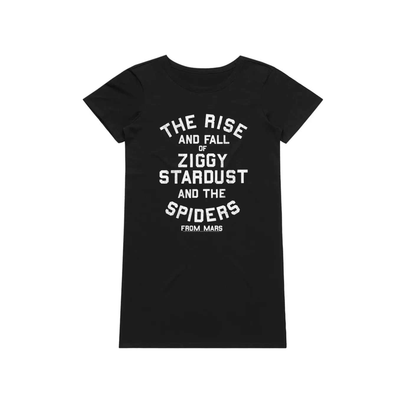 David Bowie Dress | The Rise And Fall Of Ziggy Stardust (Merchbar Exclusive) David Bowie T-Shirt Dress