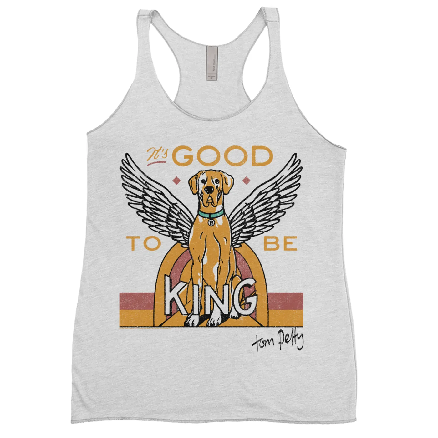 Tom Petty and the Heartbreakers Ladies' Tank Top | Its Good to Be King Album Tom Petty Shirt