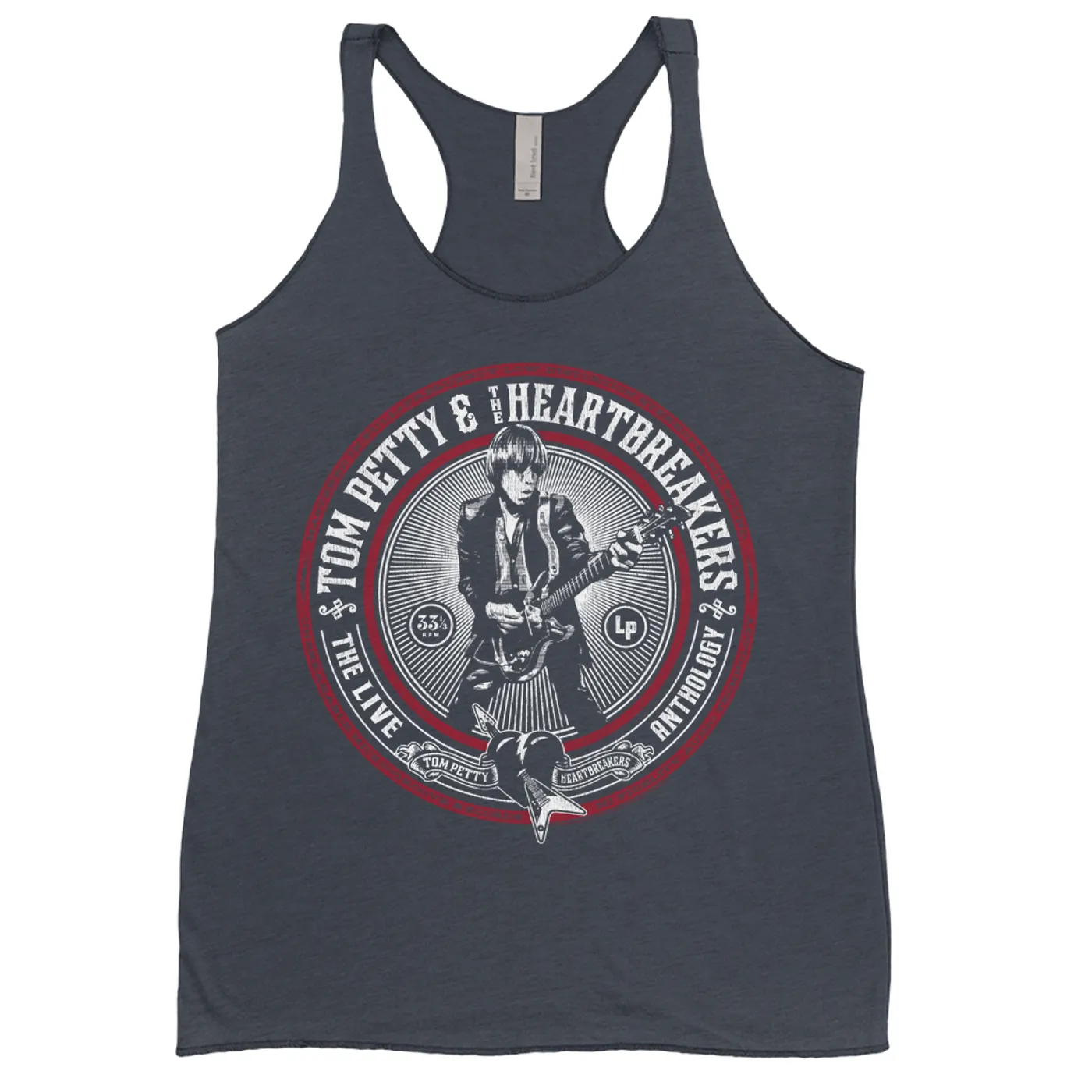 Tom Petty and the Heartbreakers Ladies' Tank Top | Live Anthology Cover Tom Petty Shirt