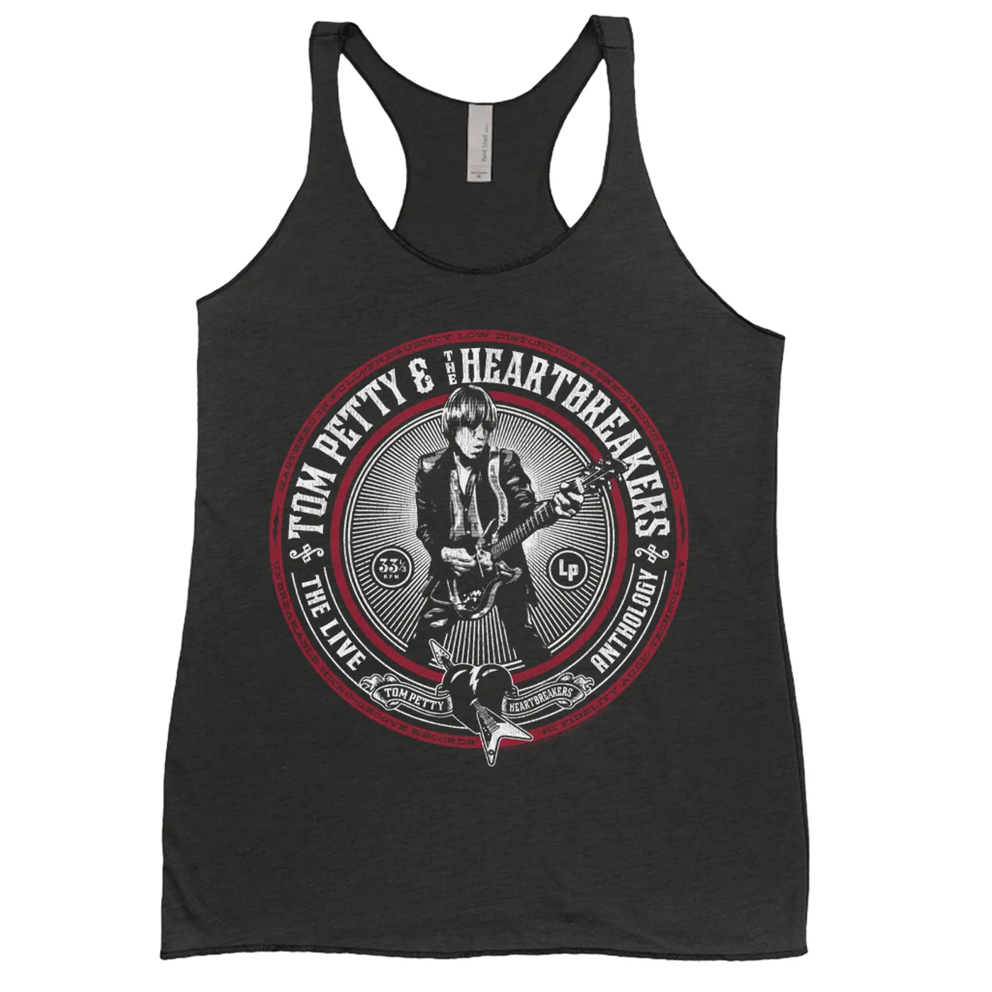 Tom Petty and the Heartbreakers Ladies' Tank Top | Live Anthology Cover Tom Petty Shirt