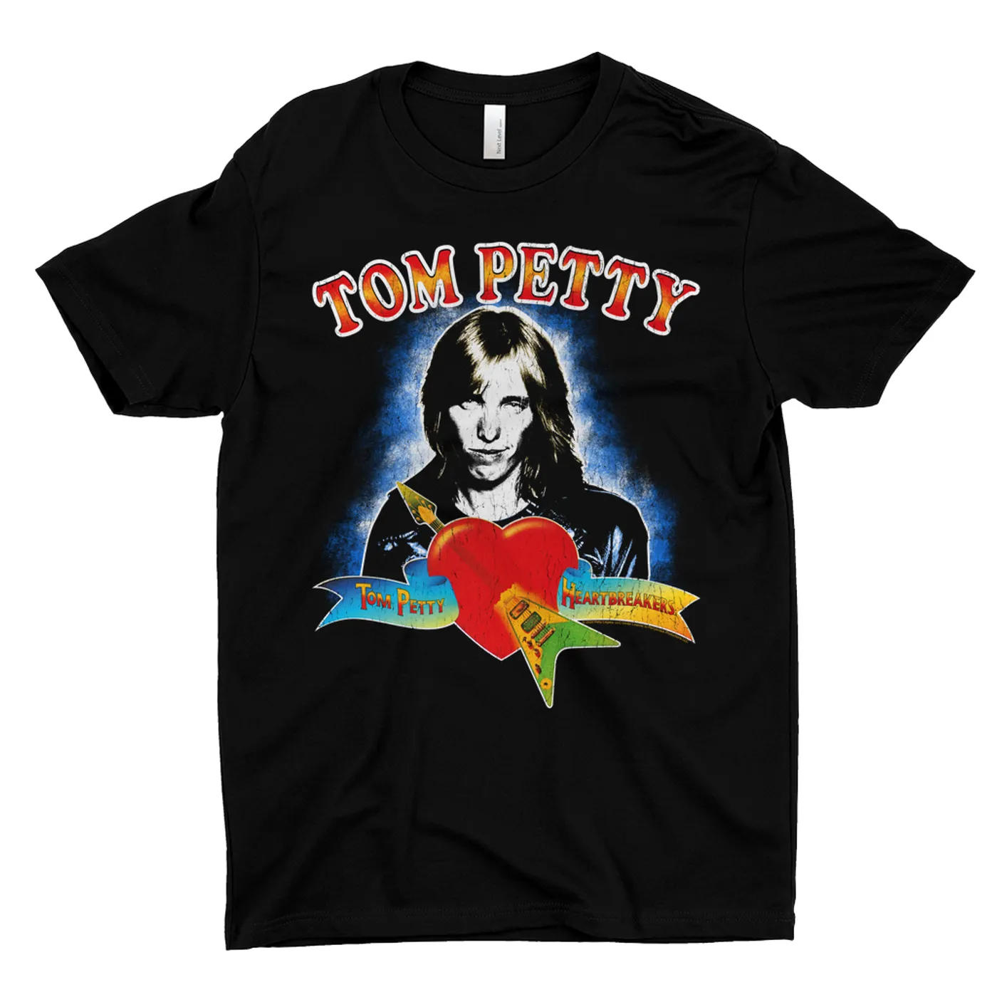 Tom Petty and the Heartbreakers T-Shirt | First Album Design (Merchbar Exclusive) Tom Petty Shirt