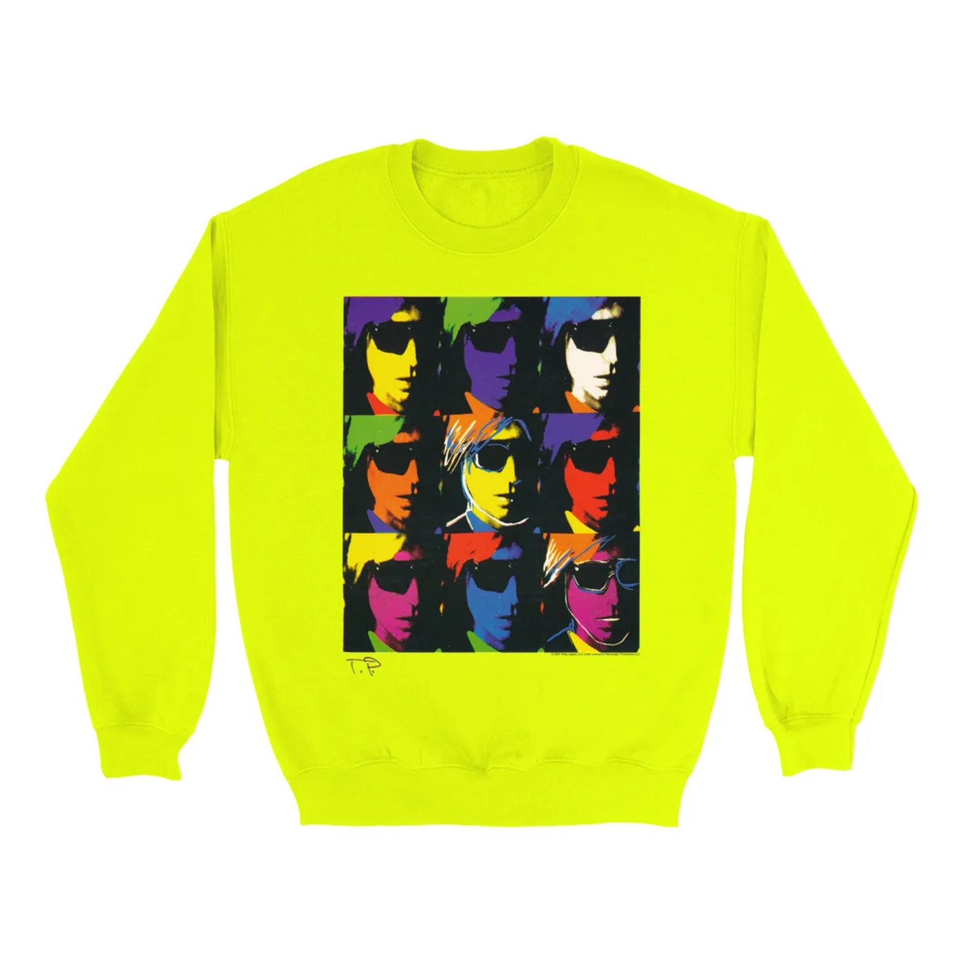 Tom Petty and the Heartbreakers Sweatshirt | Pop Art Petty Artwork Tom Petty Sweatshirt