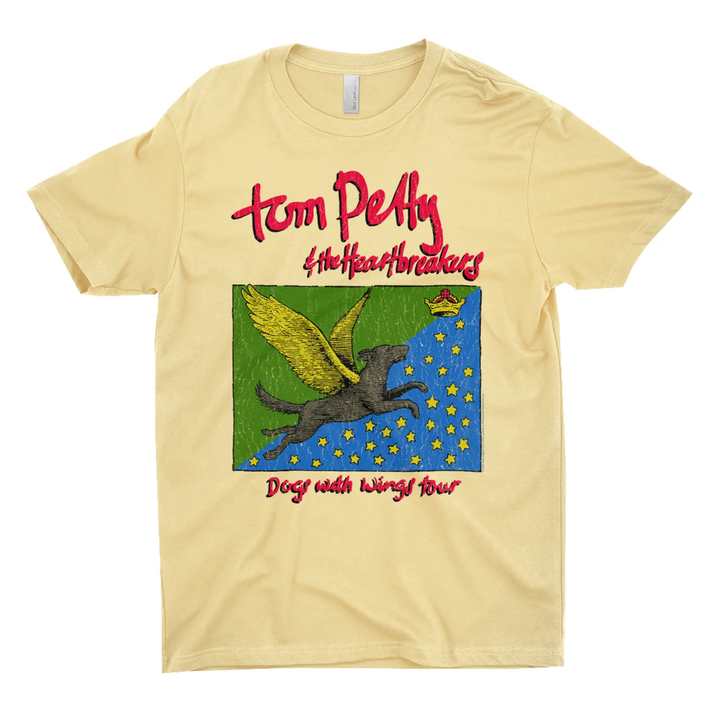 Tom Petty and the Heartbreakers T-Shirt | Dogs WIth Wings 1995 Tour Tom Petty Shirt