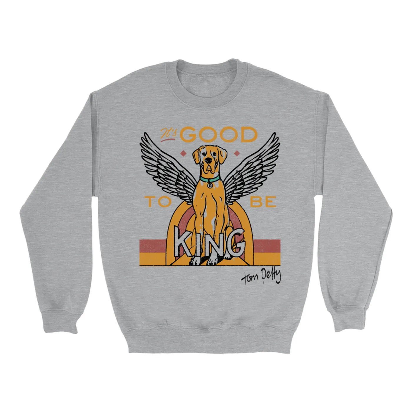 Tom Petty and the Heartbreakers Sweatshirt | Its Good to Be King Album Tom Petty Sweatshirt