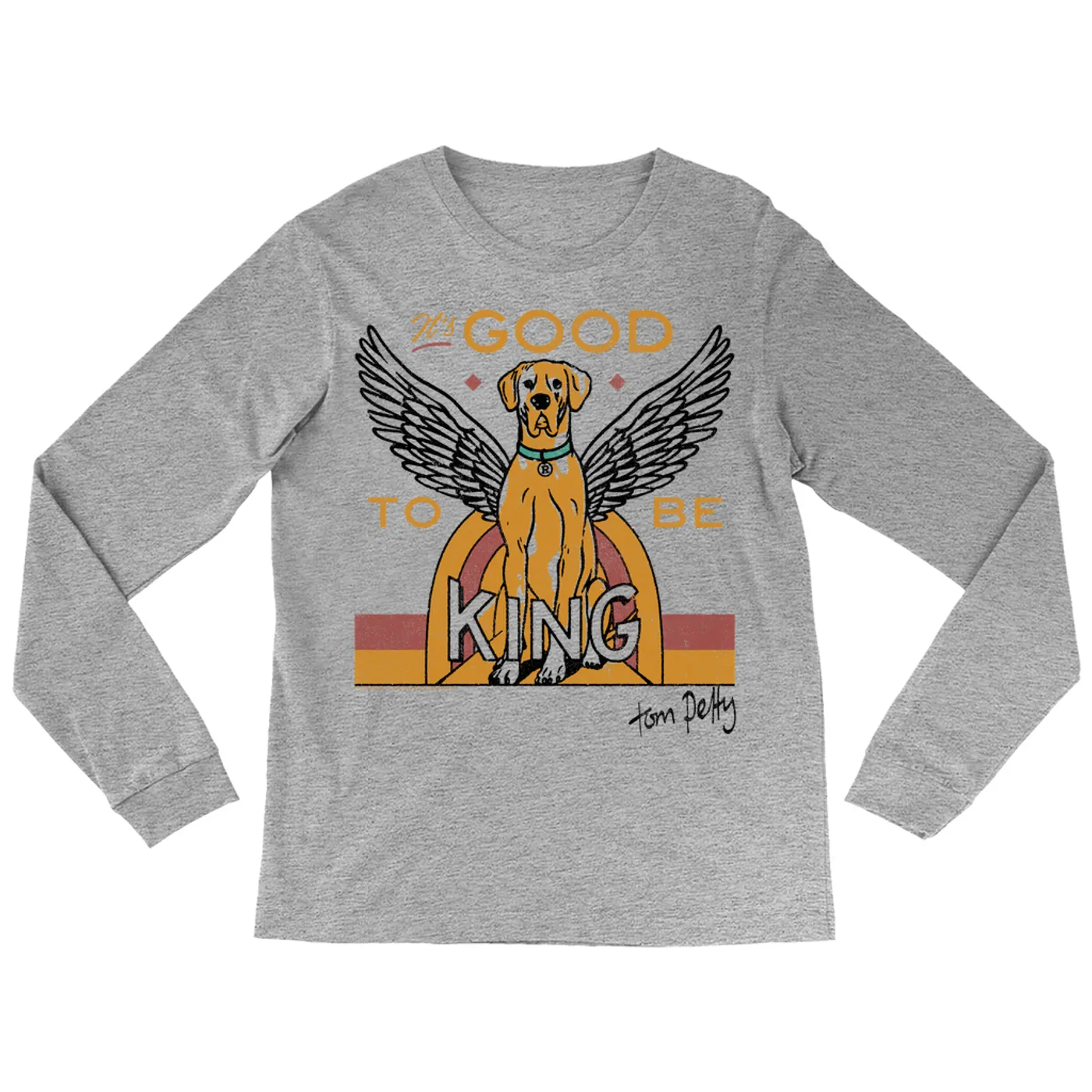 Tom Petty and the Heartbreakers Long Sleeve Shirt | Its Good to Be King Album Tom Petty Shirt