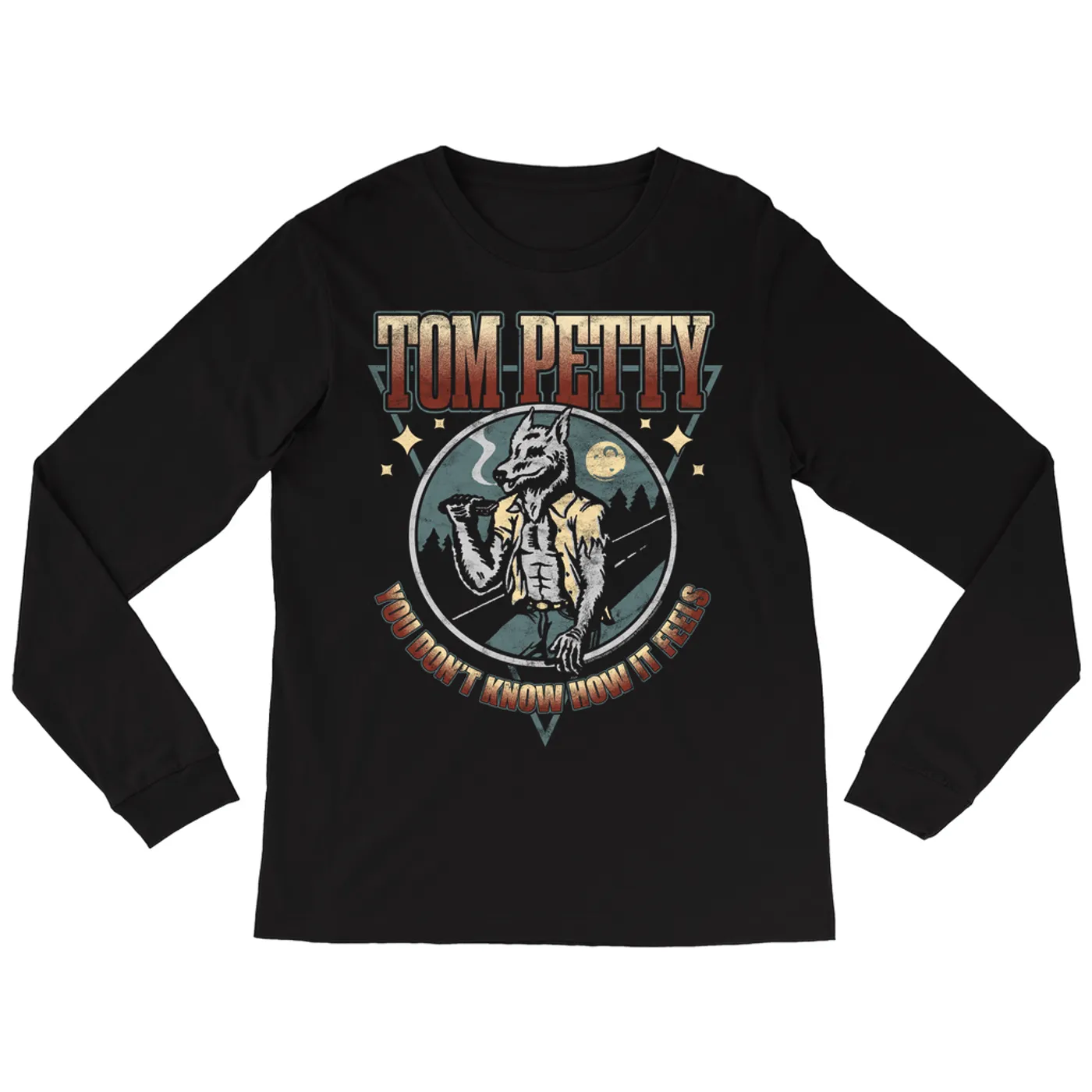 Tom Petty and the Heartbreakers Long Sleeve Shirt | You Dont Know How It Feels Design Tom Petty Shirt
