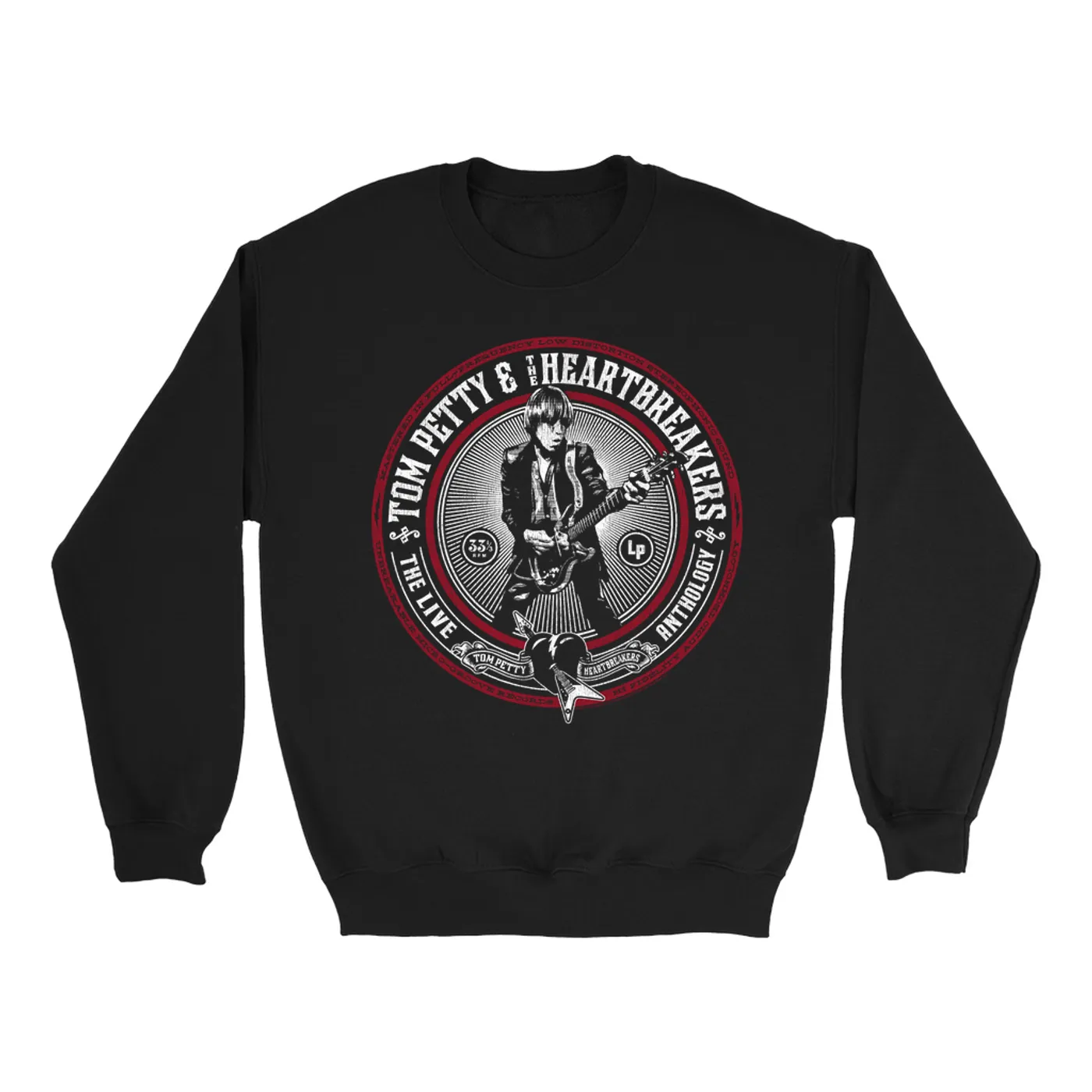 Tom Petty and the Heartbreakers Sweatshirt | Live Anthology Cover Tom Petty Sweatshirt
