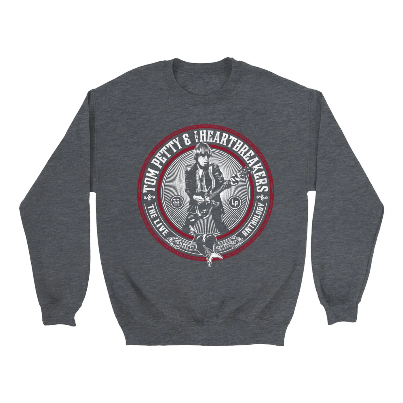 Tom Petty and the Heartbreakers Sweatshirt | Live Anthology Cover Tom Petty Sweatshirt