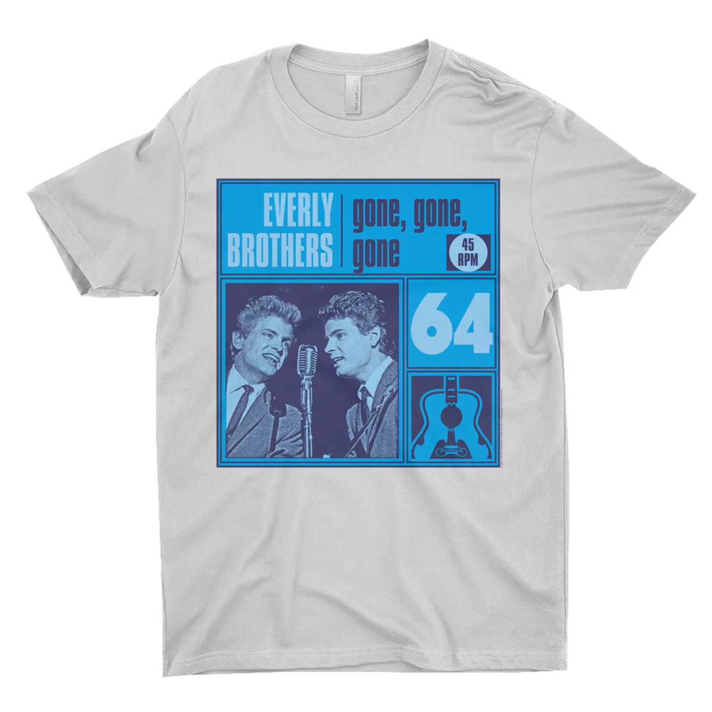 The Everly Brothers T-Shirt | Gone, Gone, Gone Blue The Everly Brothers Shirt