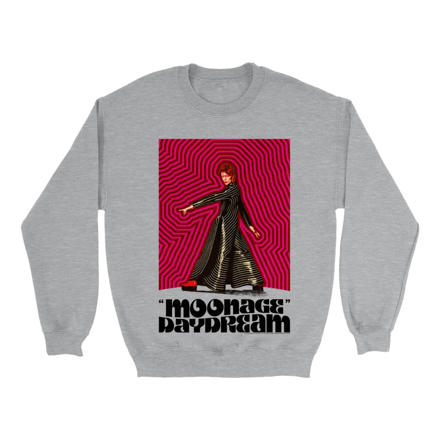 David Bowie Sweatshirt | Moonage Daydream Artwork Design David Bowie Sweatshirt