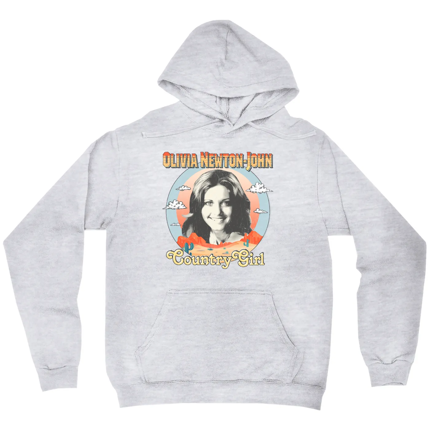 Olivia Newton-John Hoodie | Country Girl Landscape Design (Merchbar Exclusive) Olivia Newton John Hoodie