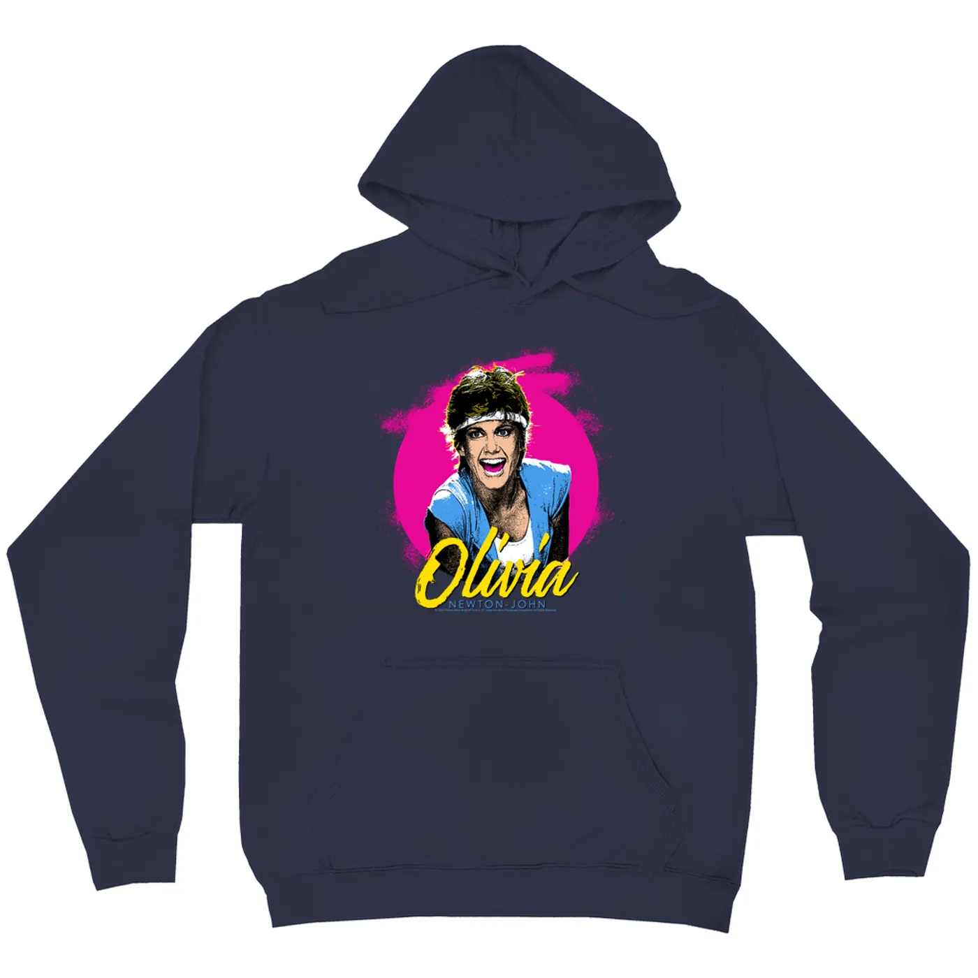 Olivia Newton-John Hoodie | Physical Throwback Image Olivia Newton John Hoodie