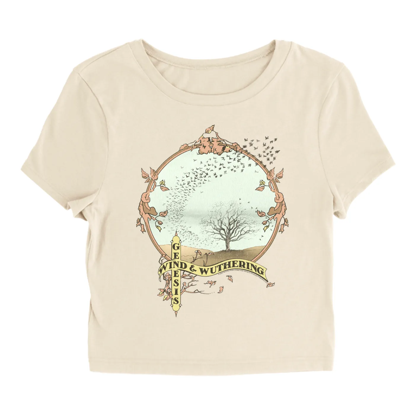 Genesis Women's T-Shirt | Wind & Wuthering Retro Design Genesis Baby Tee