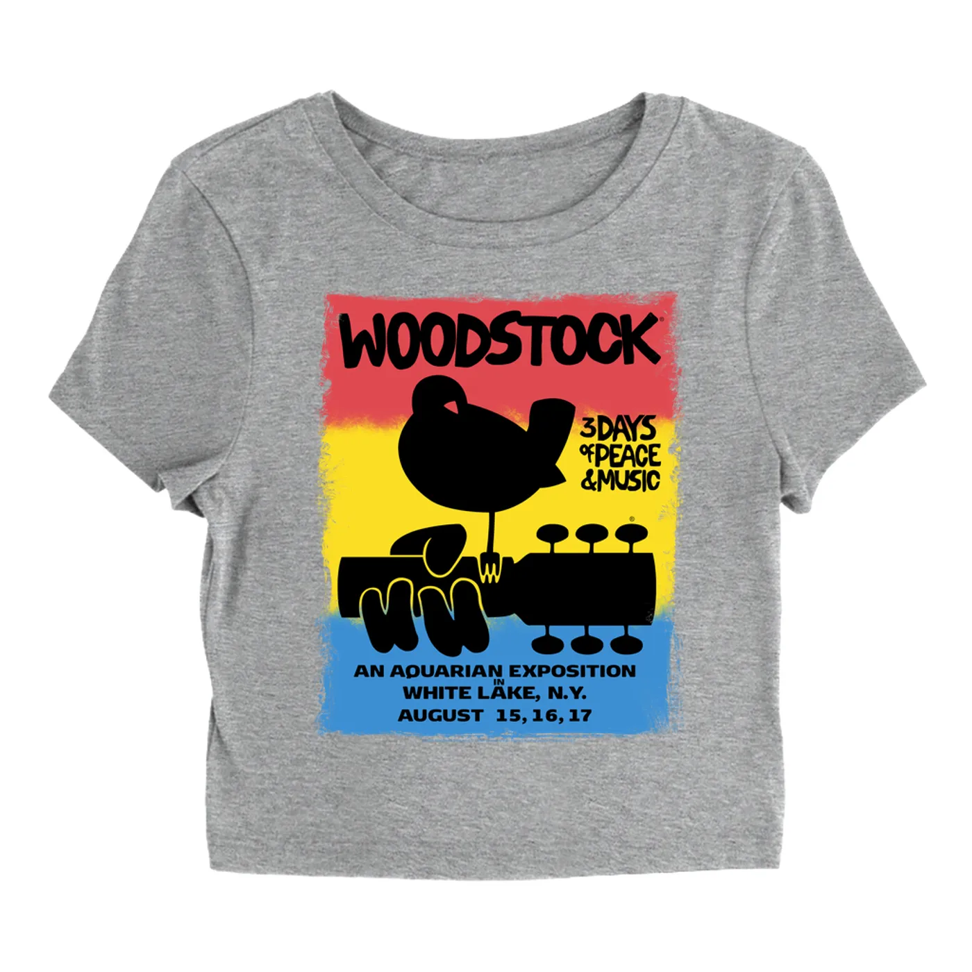 Woodstock Women's T-Shirt | Colorful Ombre Festival Poster Image Woodstock Baby Tee