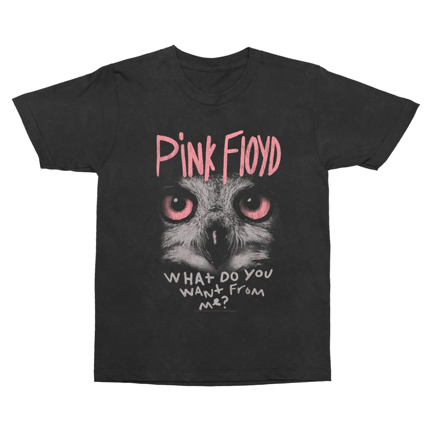 Pink Floyd T-Shirt | What Do You Want From Me Design Distressed Pink Floyd Vintage Shirt