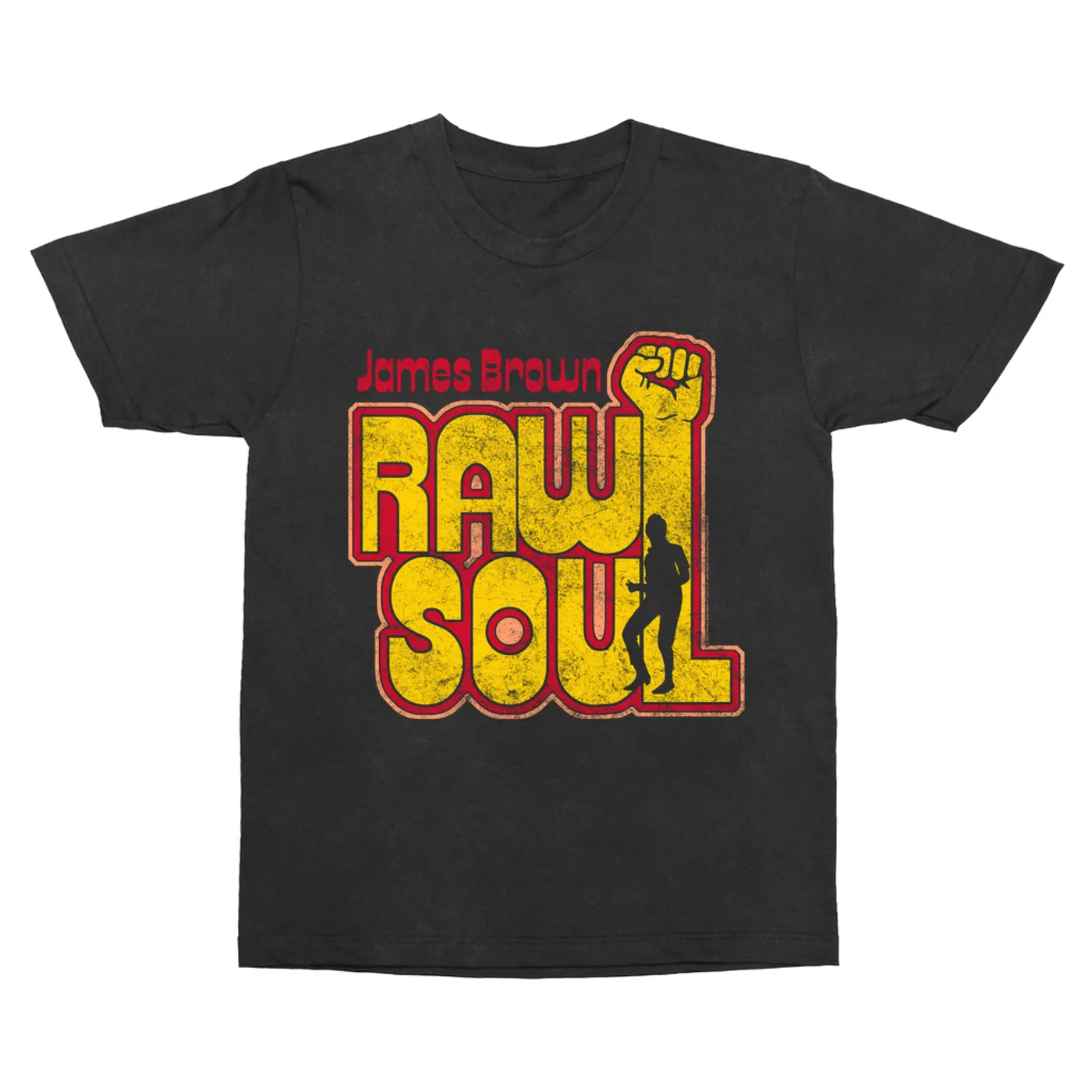 James Brown T-Shirt | Raw Soul Distressed James Brown Vintage Shirt