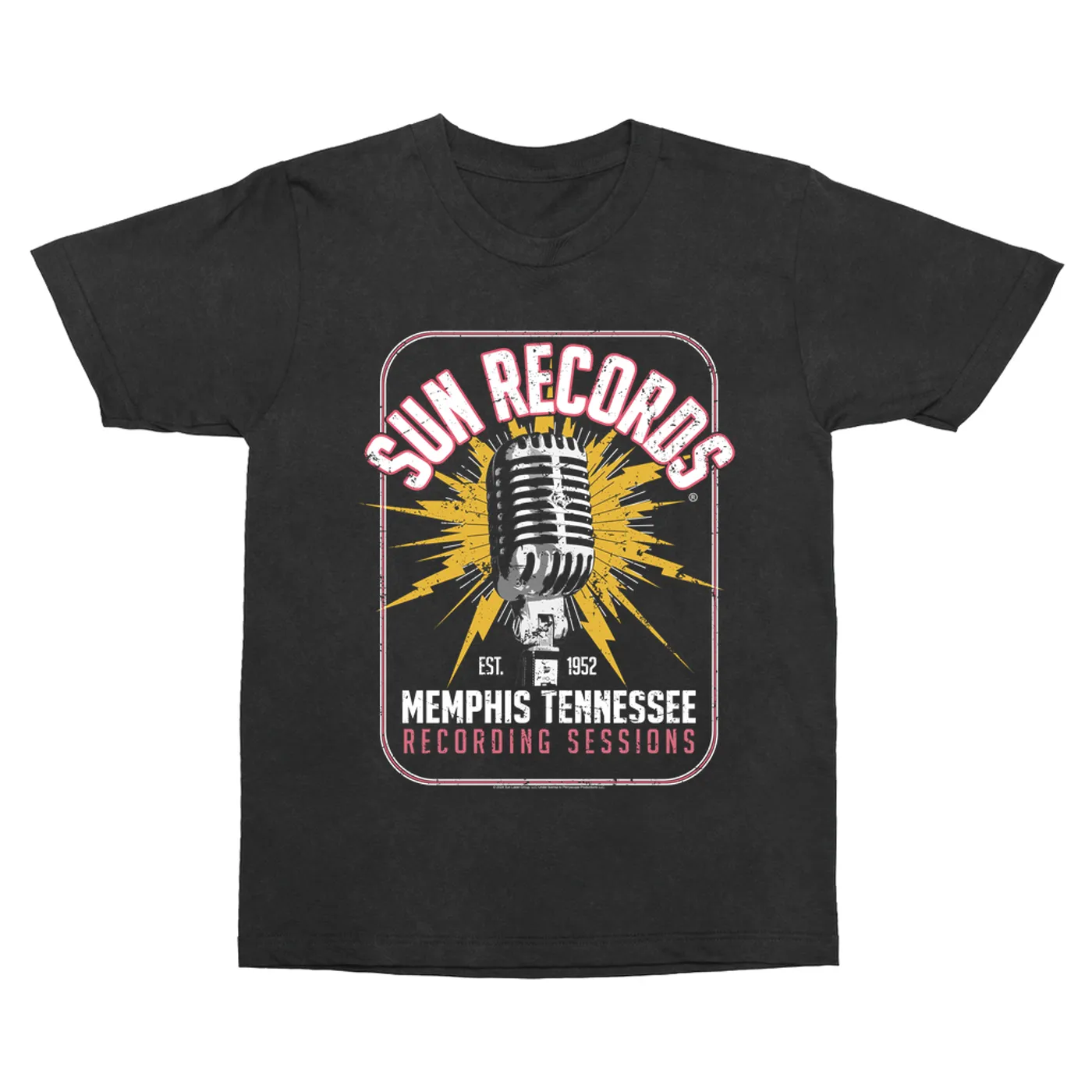 Sun Records T-Shirt | Memphis Tennessee Recording Sessions Sun Records Vintage Shirt