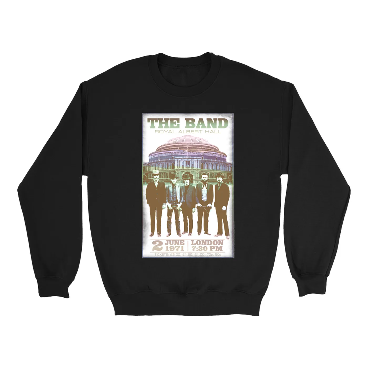 The Band Sweatshirt | Royal Albert Hall 1971 Concert The Band Sweatshirt