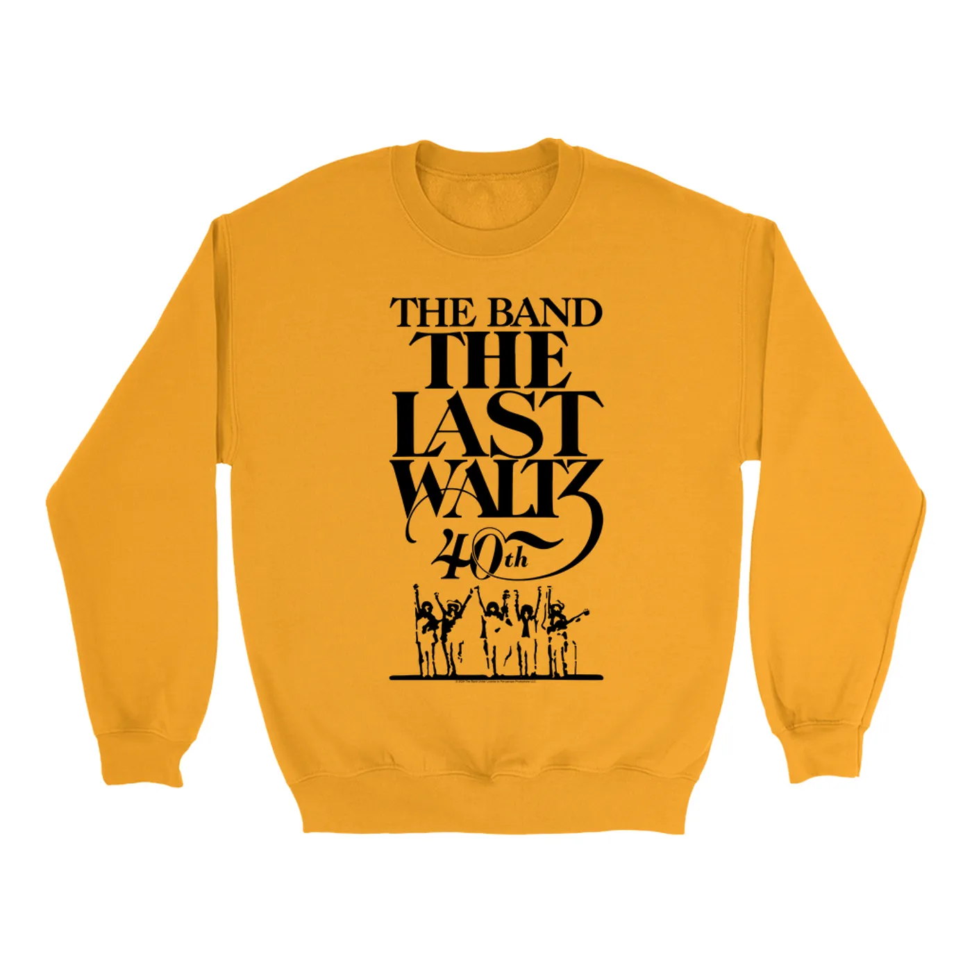 The Band Sweatshirt | The Last Waltz Concert Logo 40th Anniversary The Band Sweatshirt