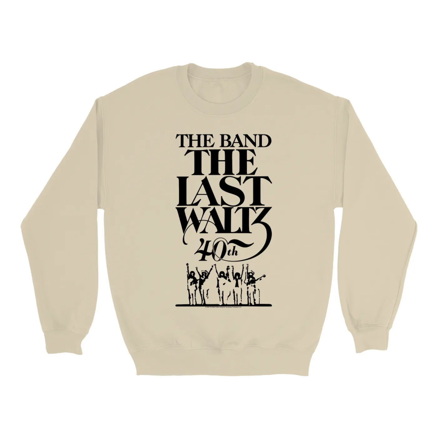 The Band Sweatshirt | The Last Waltz Concert Logo 40th Anniversary The Band Sweatshirt