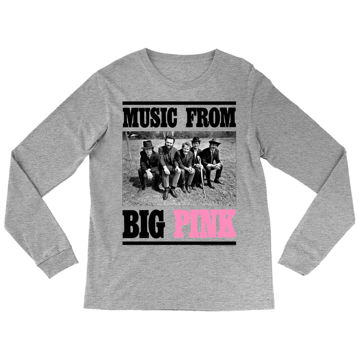 The Band Long Sleeve Shirt | Music From Big Pink The Band Shirt