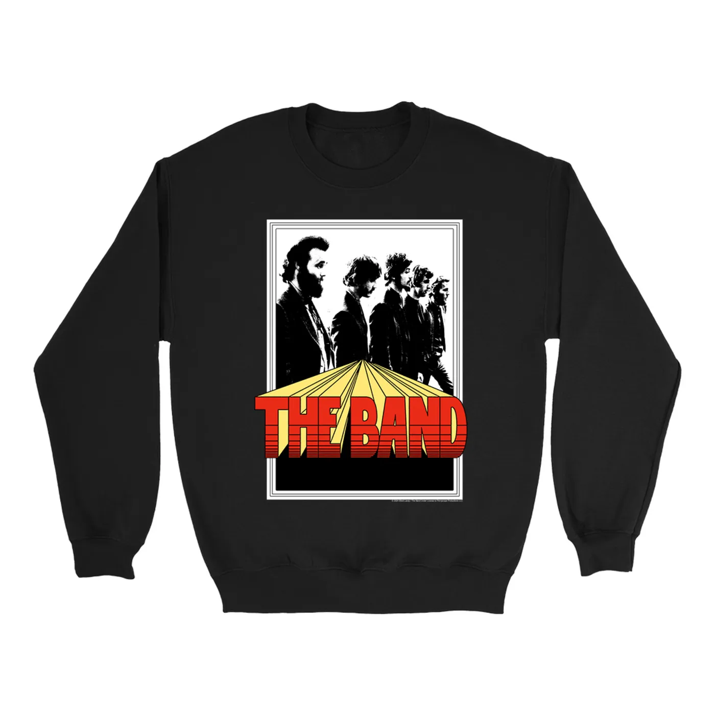 The Band Sweatshirt | Pop Up Zoom Logo Design The Band Sweatshirt