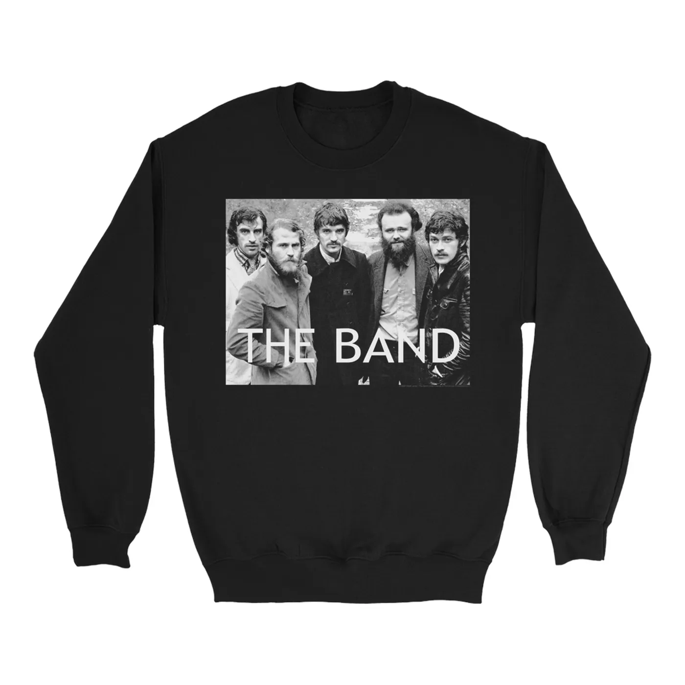 The Band Sweatshirt | Group Shot With Logo The Band Sweatshirt