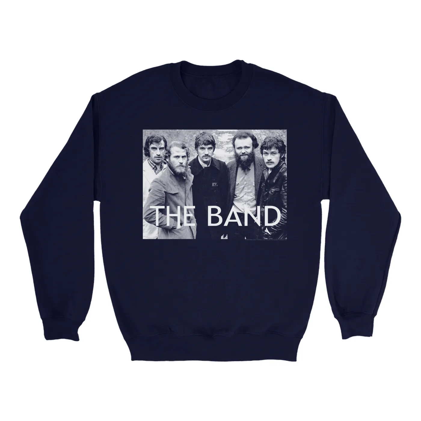 The Band Sweatshirt | Group Shot With Logo The Band Sweatshirt