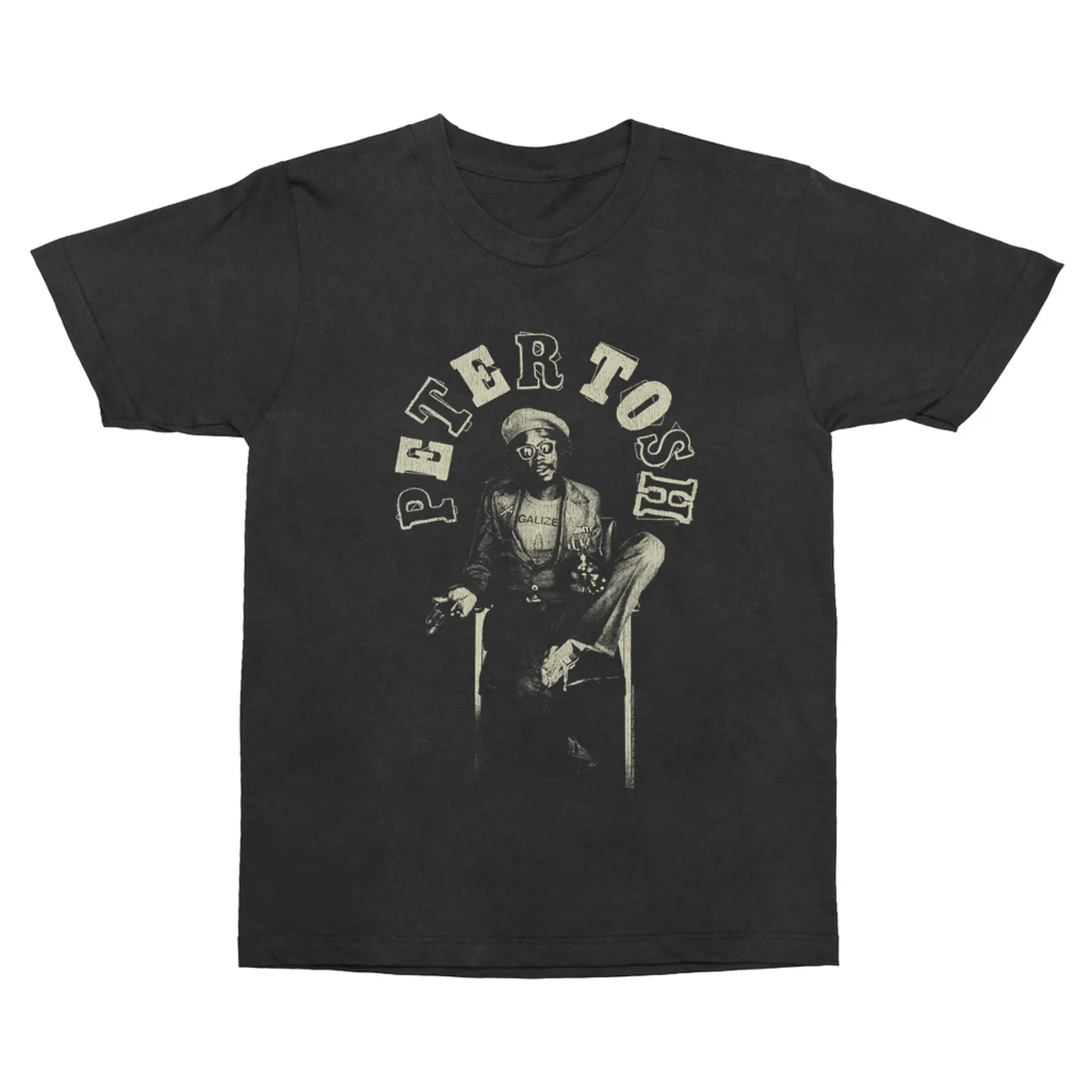 Peter Tosh T-Shirt | On The Throne Peter Tosh Vintage Shirt