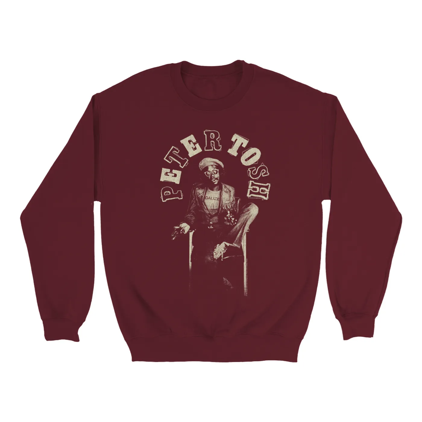 Peter Tosh Sweatshirt | On The Throne Peter Tosh Sweatshirt