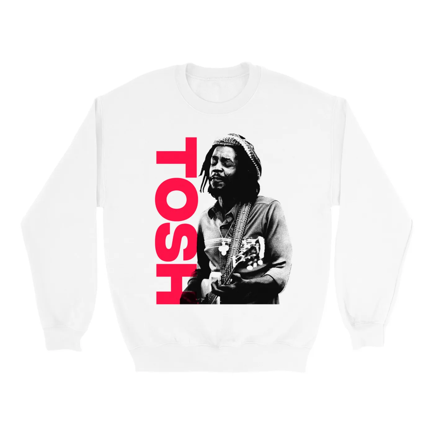 Peter Tosh Sweatshirt | Bold Tosh Performing Image Peter Tosh Sweatshirt