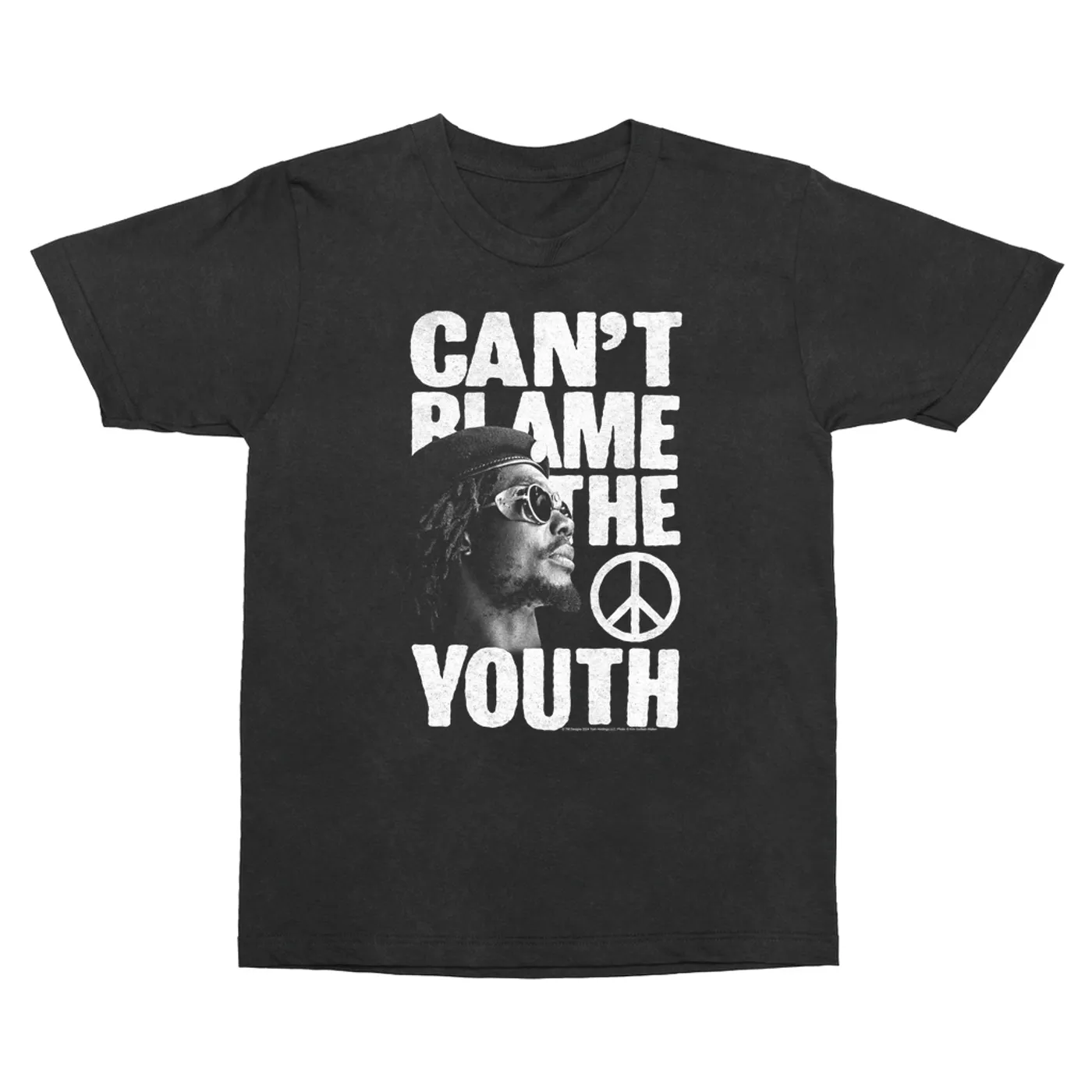 Peter Tosh T-Shirt | Can't Blame The Youth Distressed Peter Tosh Vintage Shirt