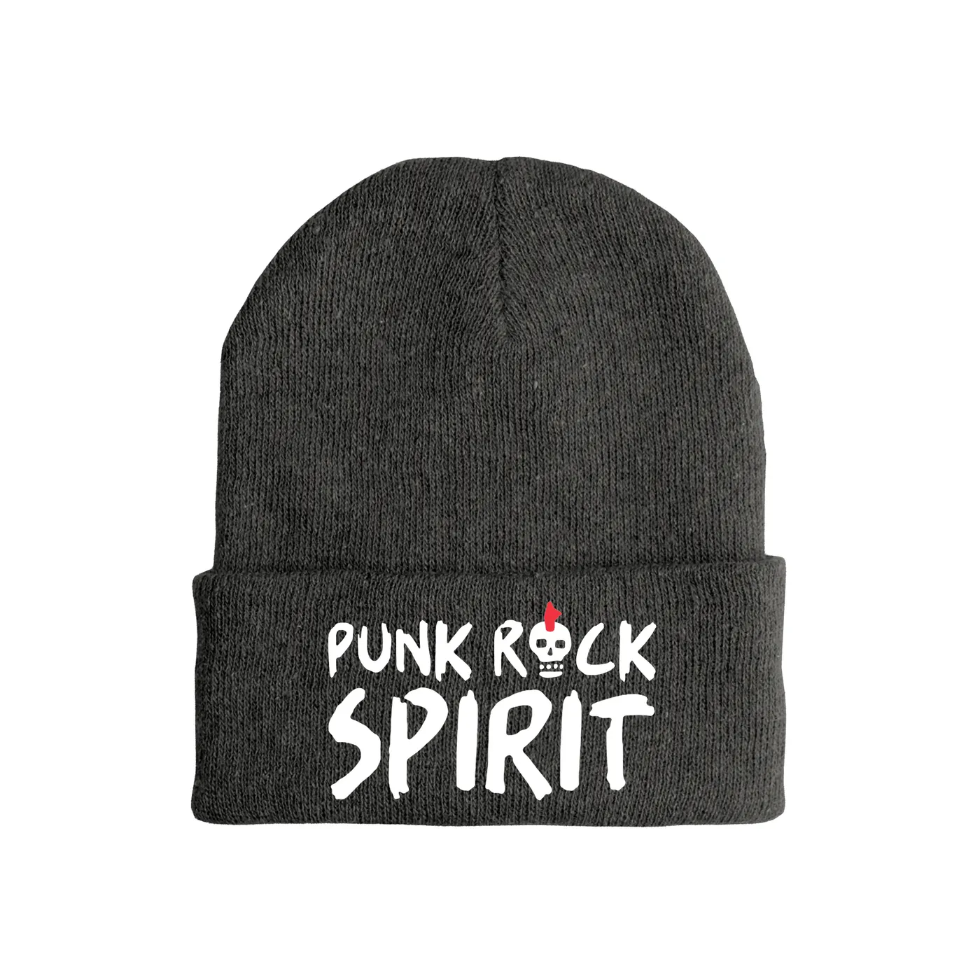 Merchbar Music Life Music Life Hat | Punk Rock Spirit Skull Music Life Beanie Hat