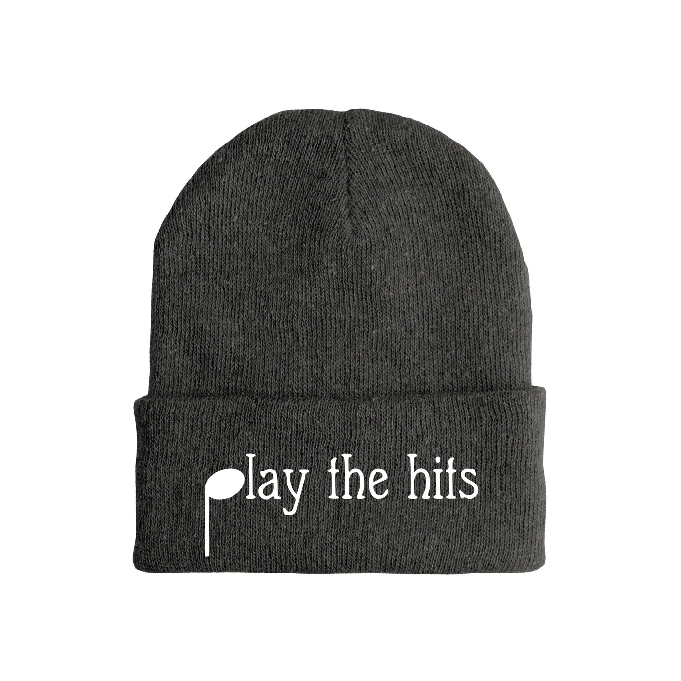 Merchbar Music Life Music Life Hat | Play the Hits Music Note Music Life Beanie Hat