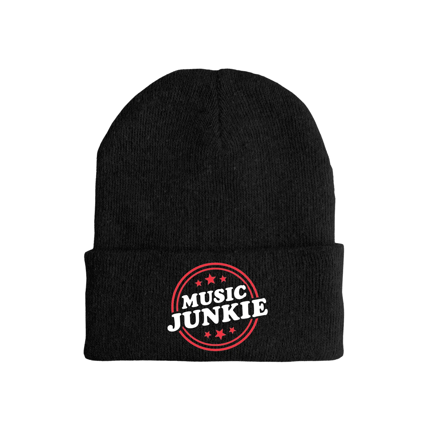 Merchbar Music Life Music Life Hat | Music Junkie Music Life Beanie Hat 2