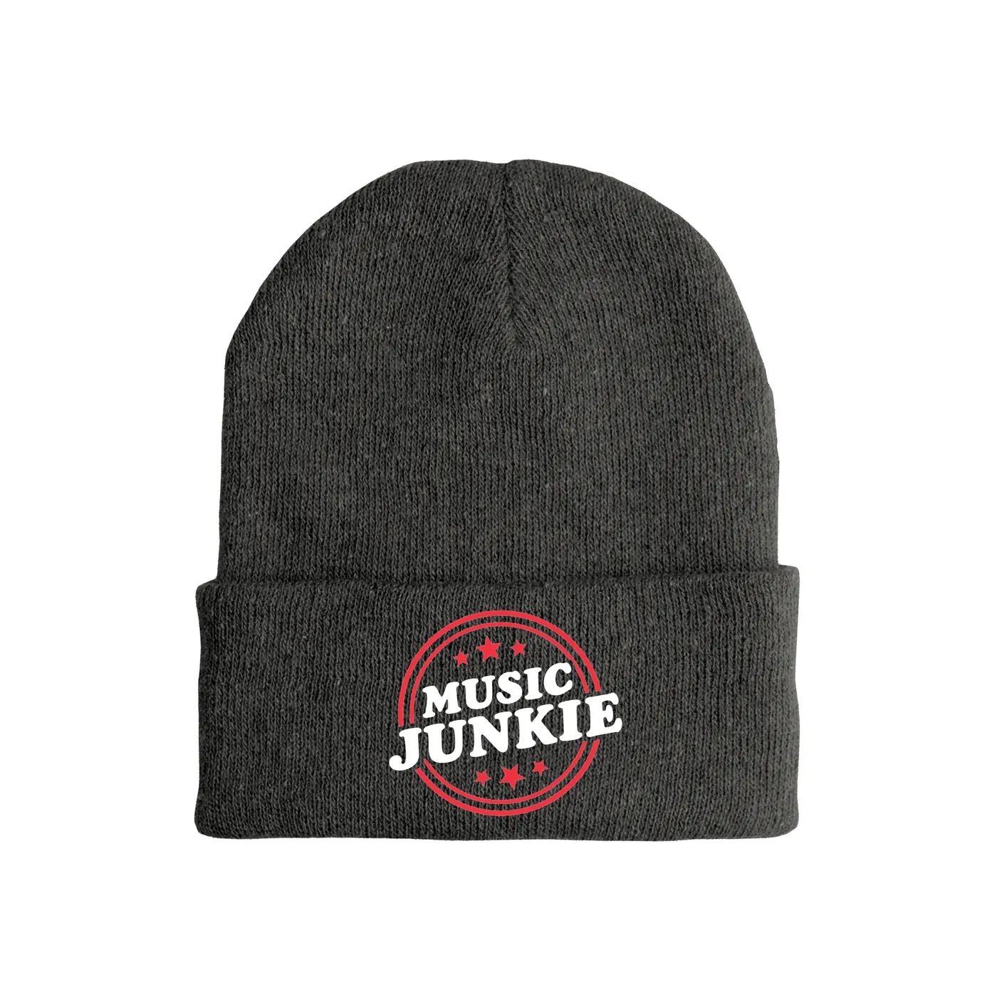 Merchbar Music Life Music Life Hat | Music Junkie Music Life Beanie Hat 2