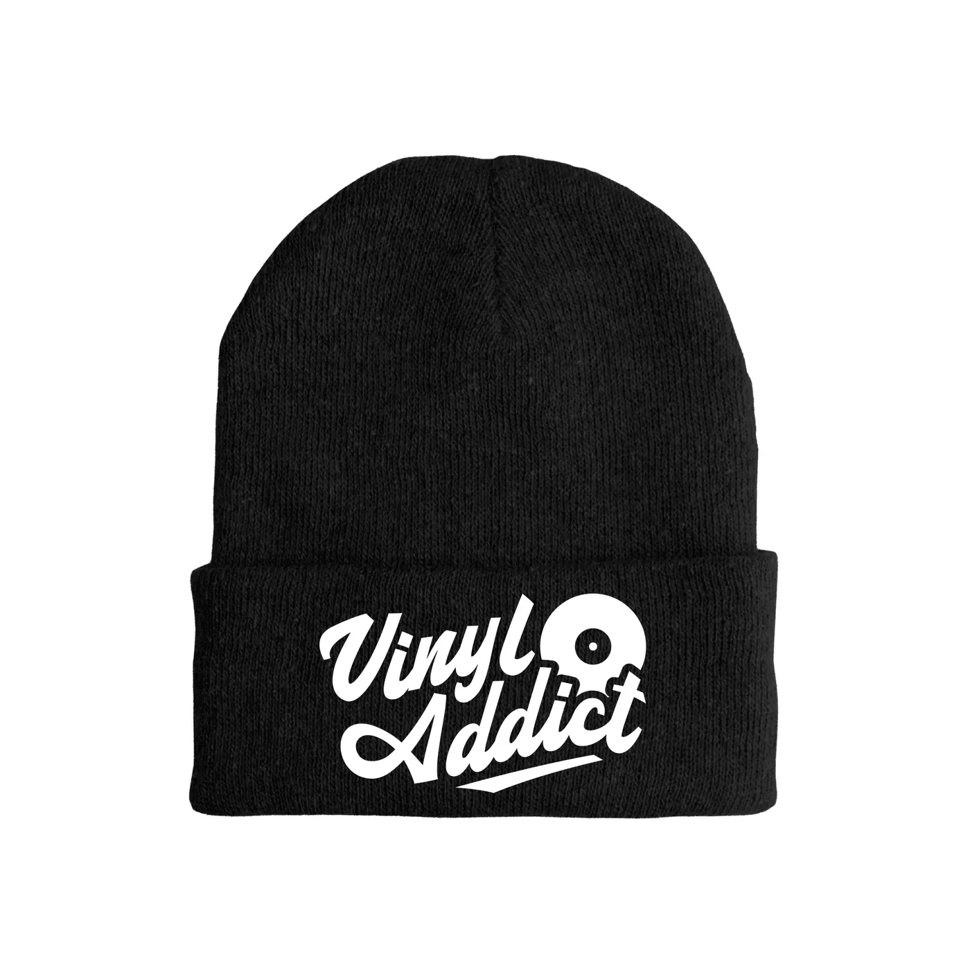 Merchbar Music Life Music Life Hat | Vinyl Addict Music Life Beanie Hat 2